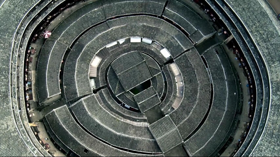 GHOST  航拍  永定土楼